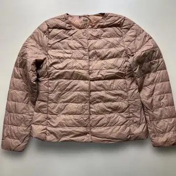 유니클로 울트라 라이트 다운 컴팩트 자켓 M 페일 오렌지