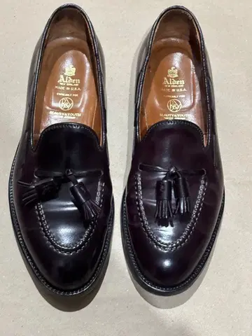 ALDEN 태슬 로퍼 8.5 코도반