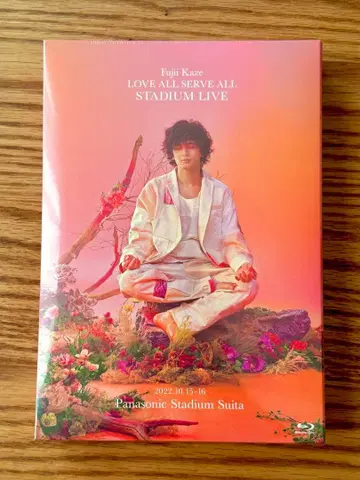 미개봉 새상품 후지이 카제 스타디움 라이브 Blu-ray