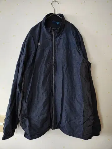 90s 빈티지 K.SWISS 네이비 속기모 경량 얇은 소재 점퍼 Y2K