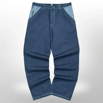 GIRBAUD 다크 블루 워크 팬츠