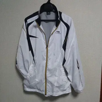 TIGORA 자켓 M 사이즈 화이트/네이비 골프 좋아하는 분께.