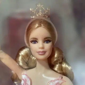 바비 인형 발레 위시 핑크 라벨