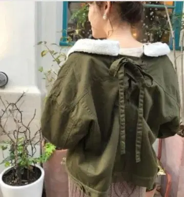 후즈 후 치코 레이스업 보아 자켓 아우터 데님 자켓