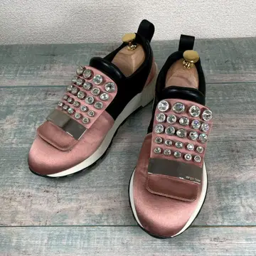 컨디션 최상 sergio rossi SR1 비쥬 스니커즈 24cm