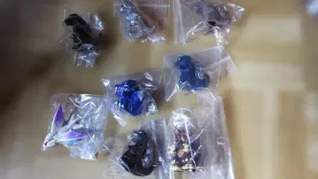 고질라 초전집 손가락 인형 피규어 8체 세트 무료 배송