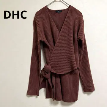 [ DHC ] 니트 상의 변형 여성용 브라운 ( M)