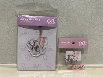 후지코 F 후지오 친푸이 아크릴 키링 클리어 스티커 세트