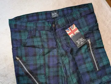 펑크 록 지퍼 팬츠 Tiger OF LONDON