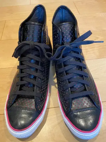 레어! 29cm 컨버스 올스타 블랙핑크 에나멜 도트 하이컷