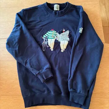 시나코바 자수 트레이닝복 M 사이즈 네이비