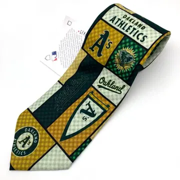 MLB 넥타이 오클랜드 애슬레틱스 메이저리그 야구 구제 의류 올 패턴
