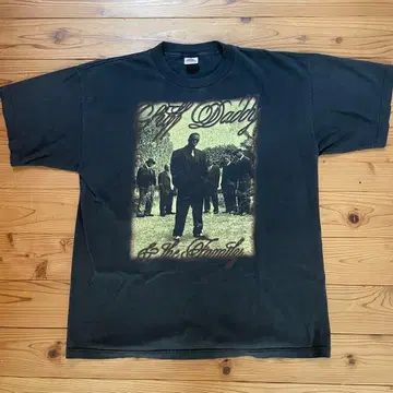 90s 1997 퍼프 대디 NO WAY OUT 티셔츠 XL