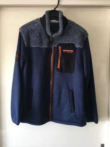 HUSH PUPPIES 허시파피 네이비 플리스 자켓