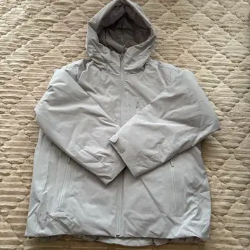 UNIQLO 하이브리드 다운 XL 라이트 그레이