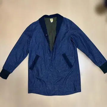 THE Bluest OVERALLS 테일러드 자켓 데님 자켓