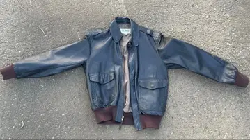 레어 vintage USA L.L.Bean A-2 가죽 자켓