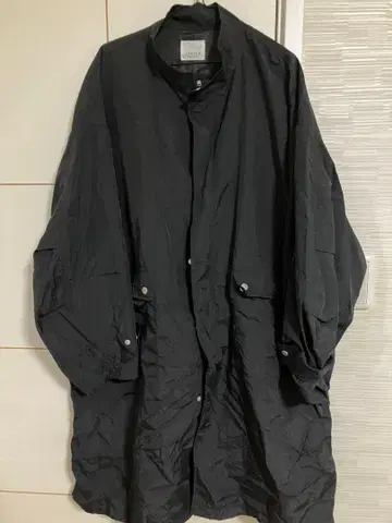 JUNRED 나일론 모즈 코트