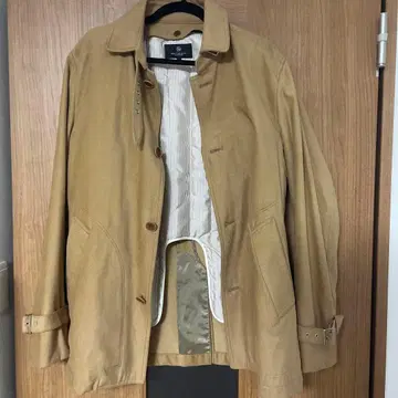 유나이티드 애로우즈 베이지 하프 코트 L