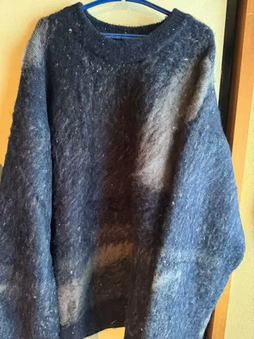 epnok 다크 블루 크루넥 스웨터