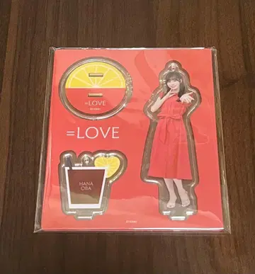 오바 하나 아크릴 스탠드 미개봉 바다와 레몬티