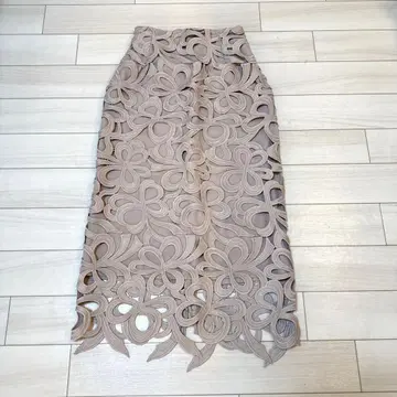 리본 모티브 타이트 스커트 36