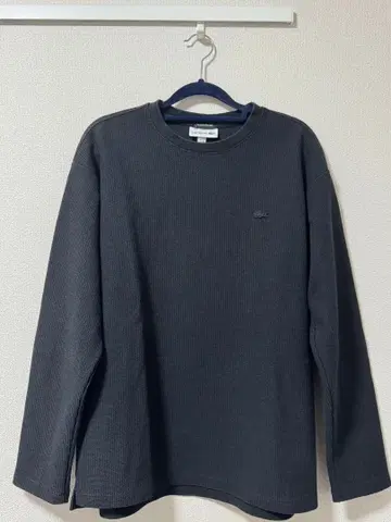 LACOSTE 블랙 스웨터 TH122MJ-99 사이즈 3