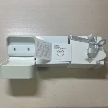 KYOCERA 블루 토파즈 PT 귀걸이 (스터드)