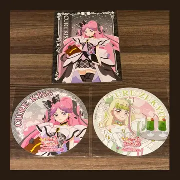 프리큐어 스위츠 파라다이스 스이파라 코스터 카드 키스 즈큔