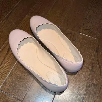 발레 슈즈 핑크 베이지