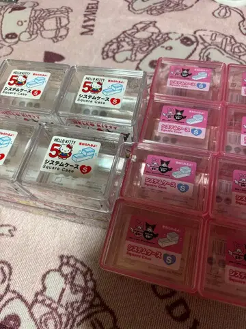 시스템 케이스 마이멜로디 산리오 캐릭터즈 세트