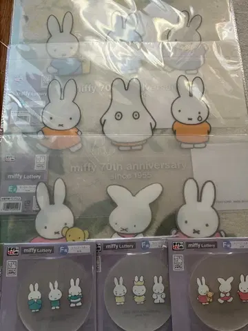 미피 anniversary party 런치 매트 & 코스터 세트