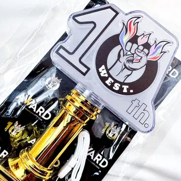 WEST. 10th AWARD 응원봉 너를 향한 트로피 b-1-4
