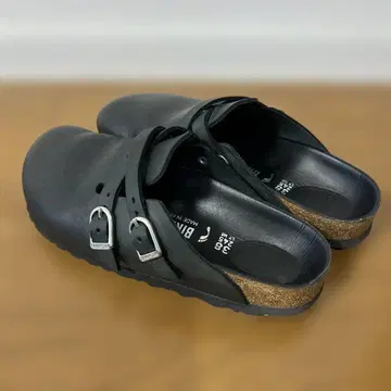 비켄슈톡 가죽 블랙 38