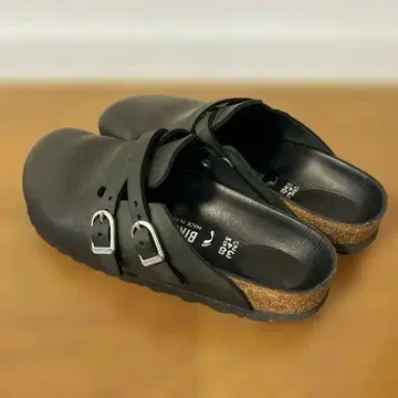 비켄슈톡 가죽 블랙 38
