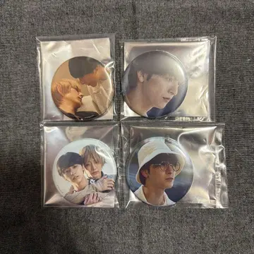 드라마 [ 25시, 아카사카에서 ] 콜라보 카페/캔뱃지 4개 세트 A