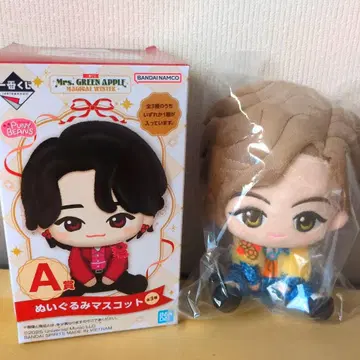 Mrs. GREEN APPLE 1번 복권 봉제 인형 마스코트 A상