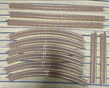 N 게이지 레일 세트 곡선 직선