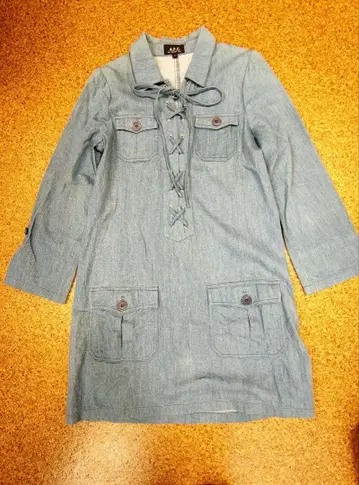 A.P.C. 데님 레이스 원피스