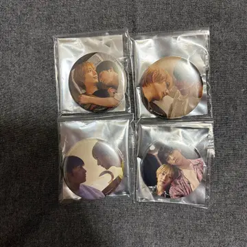 드라마 [ 25시, 아카사카에서 ] 콜라보 카페/캔뱃지 4개 세트 B