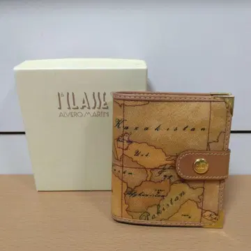 플리마켓 클라세 접이식 지갑 지도 도안