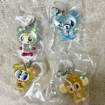 나루미야 캐릭터즈 메지루시 액세서리 가챠 4개 세트