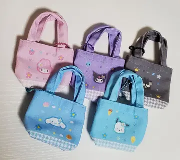 산리오 트레이딩 미니미니 토트 5종 세트