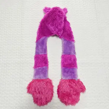 디즈니 체셔 고양이 머플러 캡