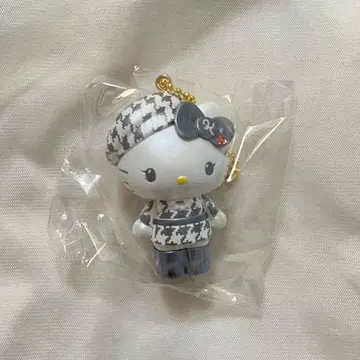 산리오 헬로키티 키링 흑백 걸리시 쌍둥이 코디