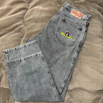 센티미터 데님 그레이