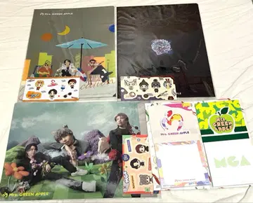 미사용 Mrs.GREEN APPLE 제일복권 H상 5점 세트