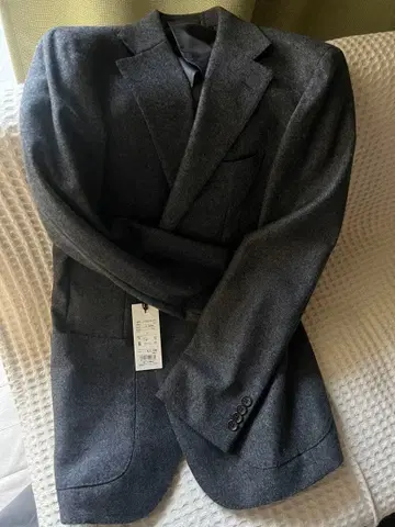 온리 다크 그레이 테일러드 자켓 미사용 택 포함