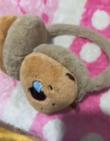 봉제 인형 헤드폰 동물 디자인