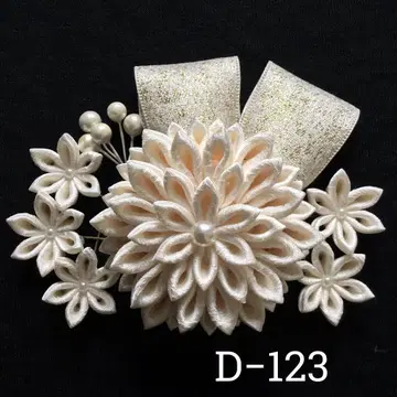 츠마미세이쿠 머리 장식 결혼식 성인식 졸업식 사전 촬영